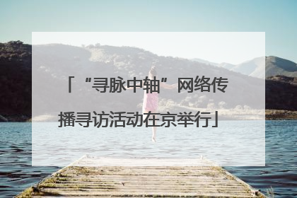 “寻脉中轴”网络传播寻访活动在京举行
