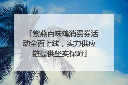 紫燕百味鸡消费券活动全面上线，实力供应链提供坚实保障