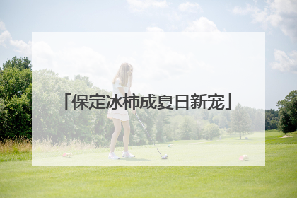 保定冰柿成夏日新宠