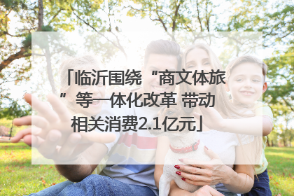 临沂围绕“商文体旅”等一体化改革 带动相关消费2.1亿元
