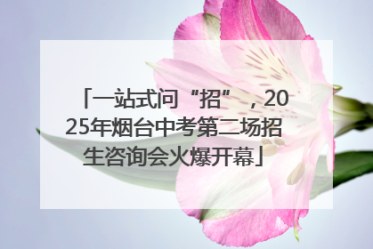 一站式问“招”，2025年烟台中考第二场招生咨询会火爆开幕