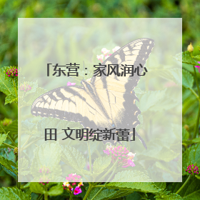 东营：家风润心田 文明绽新蕾