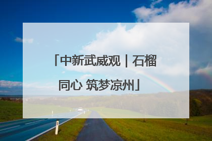 中新武威观｜石榴同心 筑梦凉州
