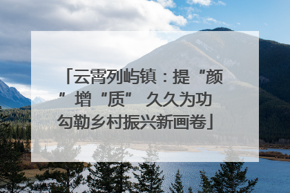 云霄列屿镇：提“颜”增“质” 久久为功勾勒乡村振兴新画卷