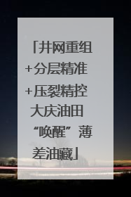 井网重组+分层精准+压裂精控 大庆油田“唤醒”薄差油藏