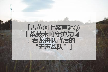 古黄河上桨声起③丨战鼓未响守护先鸣，看龙舟队背后的 “无声战队”