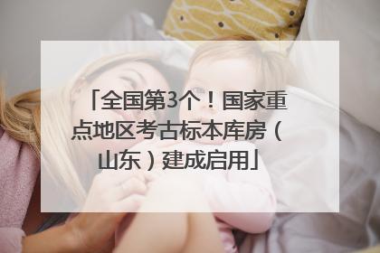 全国第3个！国家重点地区考古标本库房（山东）建成启用