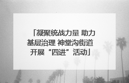凝聚统战力量 助力基层治理 神堂沟街道开展“四进”活动
