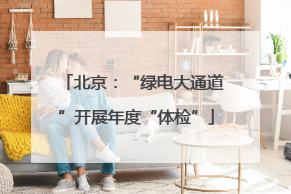 北京：“绿电大通道”开展年度“体检”