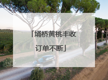 埇桥黄桃丰收 订单不断