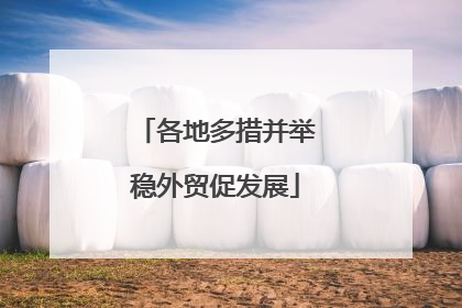 各地多措并举稳外贸促发展