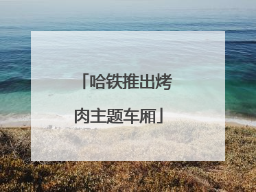 哈铁推出烤肉主题车厢