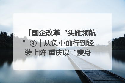 国企改革“头雁领航”③｜从负重前行到轻装上阵 重庆以“瘦身”谋“健体”