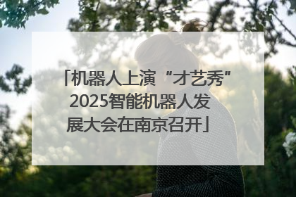 机器人上演“才艺秀” 2025智能机器人发展大会在南京召开