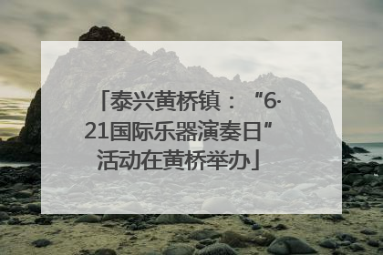 泰兴黄桥镇：“6·21国际乐器演奏日”活动在黄桥举办