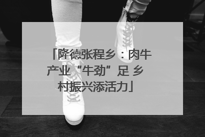 隆德张程乡：肉牛产业“牛劲”足 乡村振兴添活力