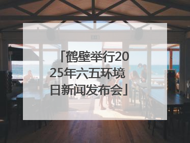 鹤壁举行2025年六五环境日新闻发布会