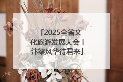 2025全省文化旅游发展大会丨汴梁风华待君来