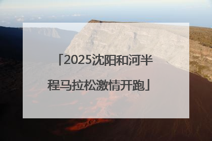 2025沈阳和河半程马拉松激情开跑